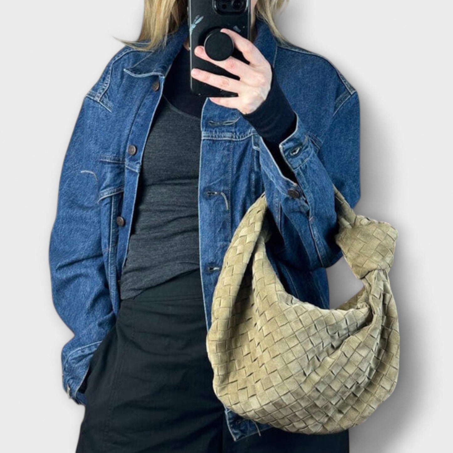 Denise Large Woven Women's Handbag