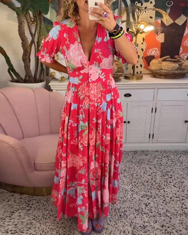 Bristol Vibrant Floral Dress