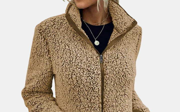 Solstice Cozy Sherpa Fleece Jacket