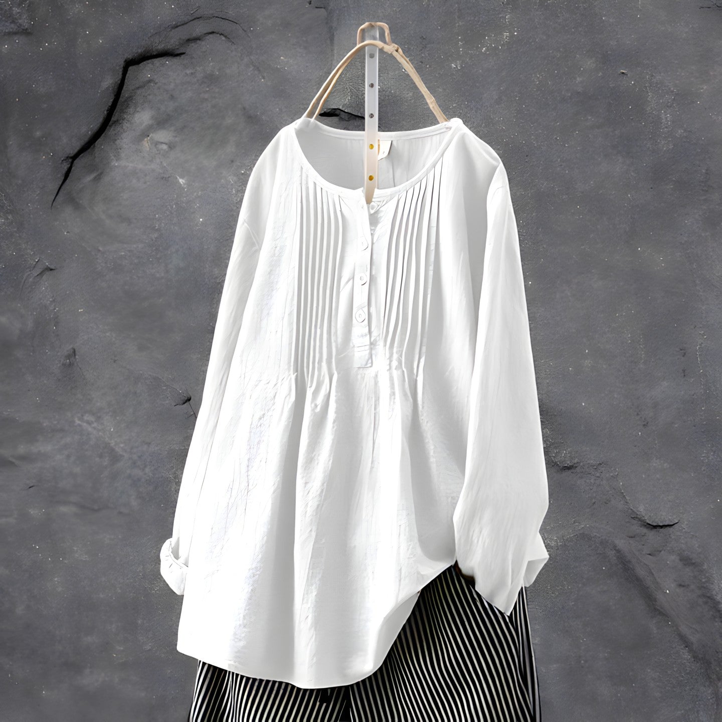 Cora Tummy Covering Tunic Blouse