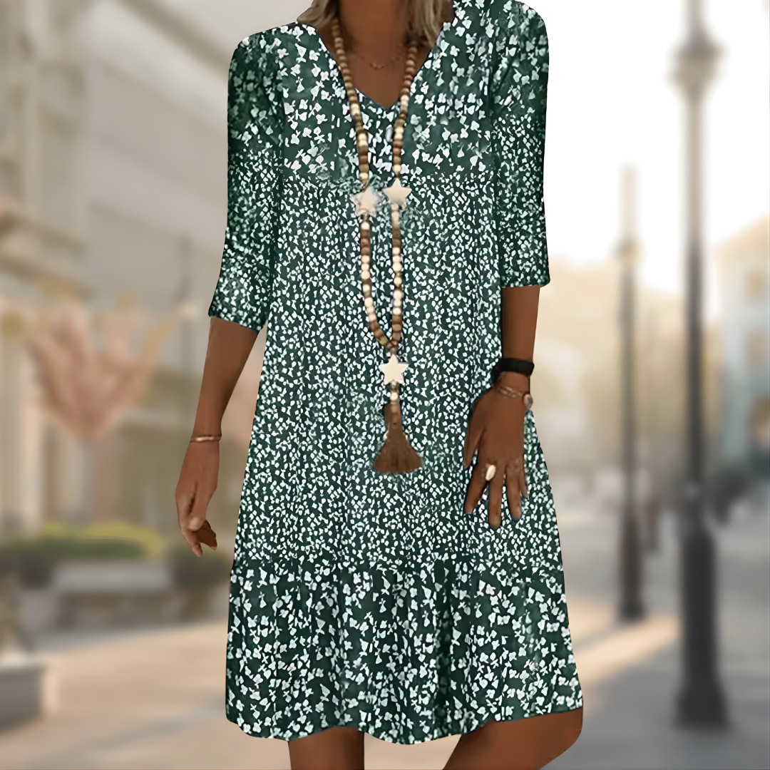 Audrey Chic and Cozy Women's Dress