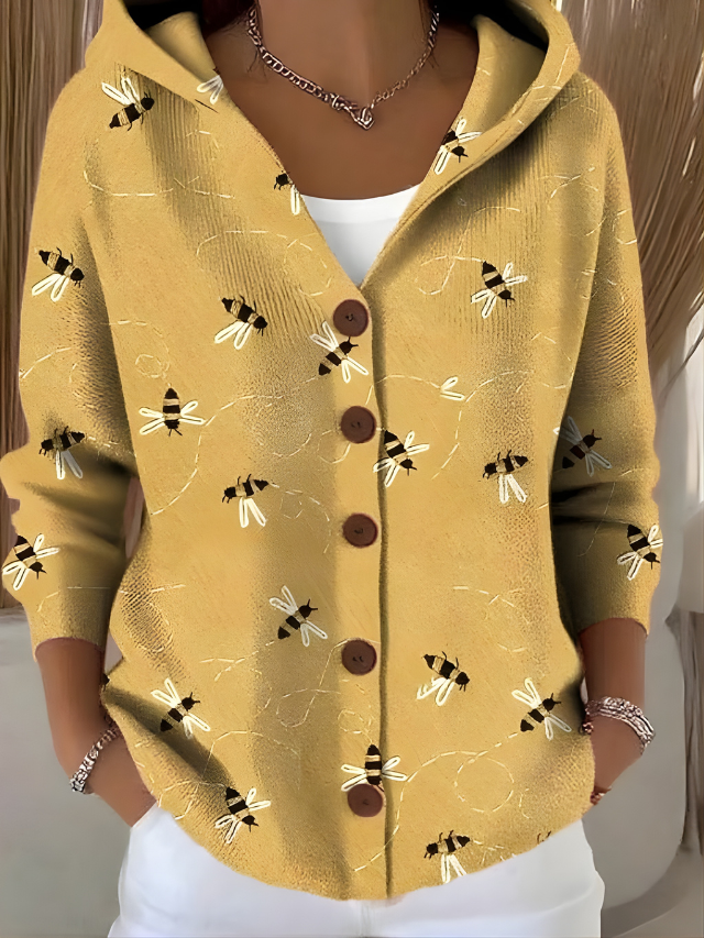 Gillian Artistic Warm Long Cardigan