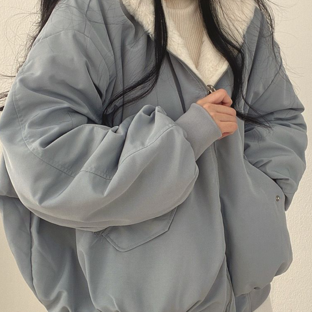 Morgan Comfy double-sided warm jacket