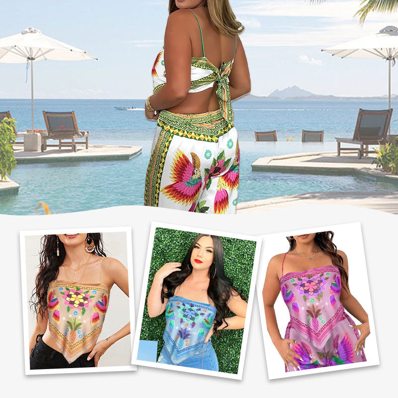 Evelyn Exotic Printed 2-Piece Set