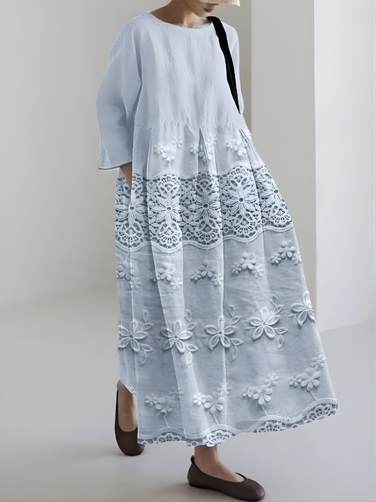 Zenaida Delicate Lace Dress