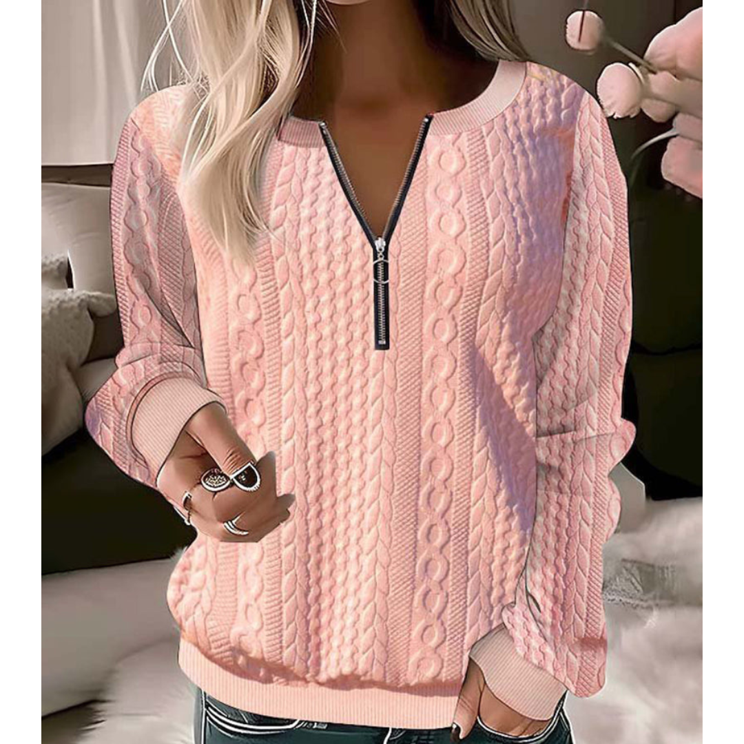 Ivy Elegant women's v-neck sweater