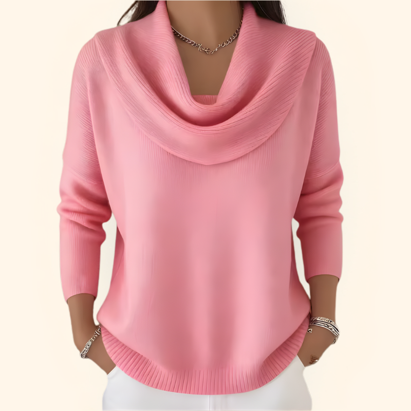 Gwen Elegant Collared Sweater