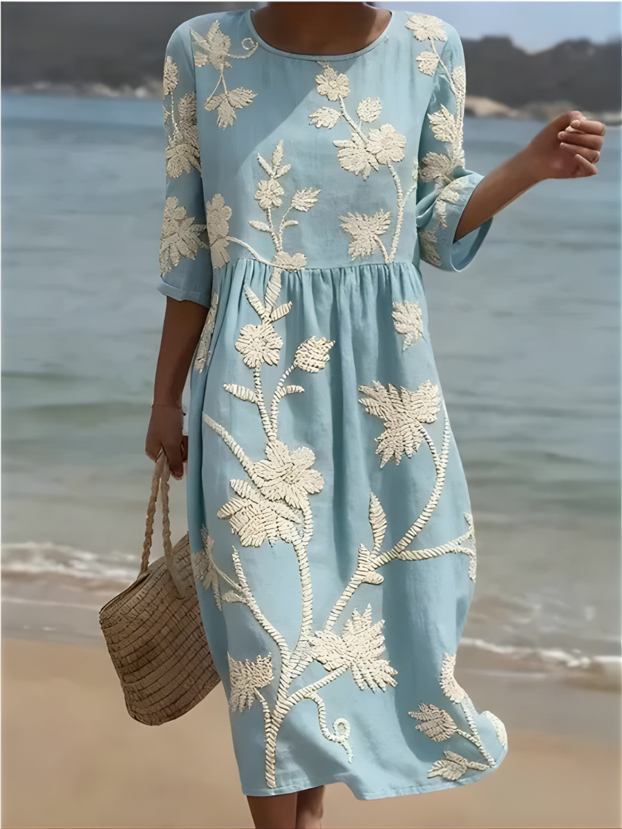 Anastasia Floral Pattern Dress