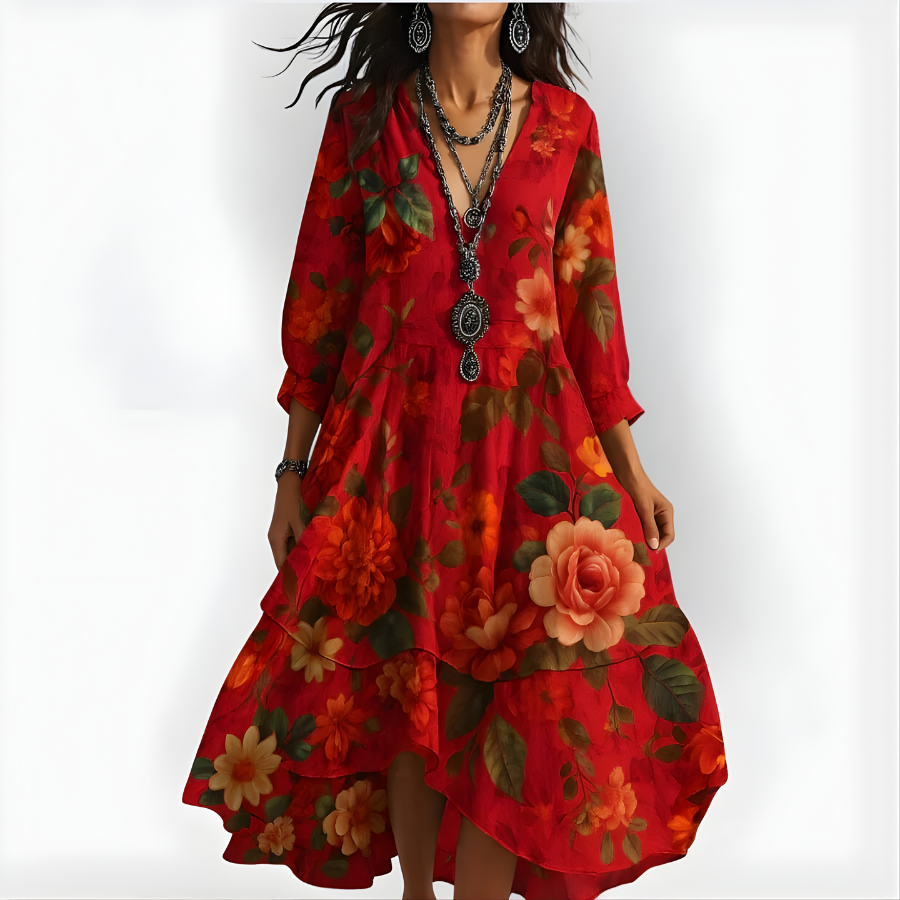 Valery Breezy Boho Dress