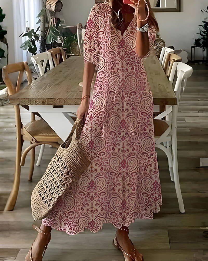 Naya Boho Flattering Fit Dress