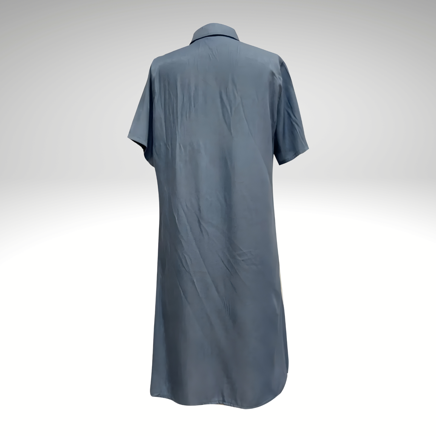 Maribel Denim Flower Dress