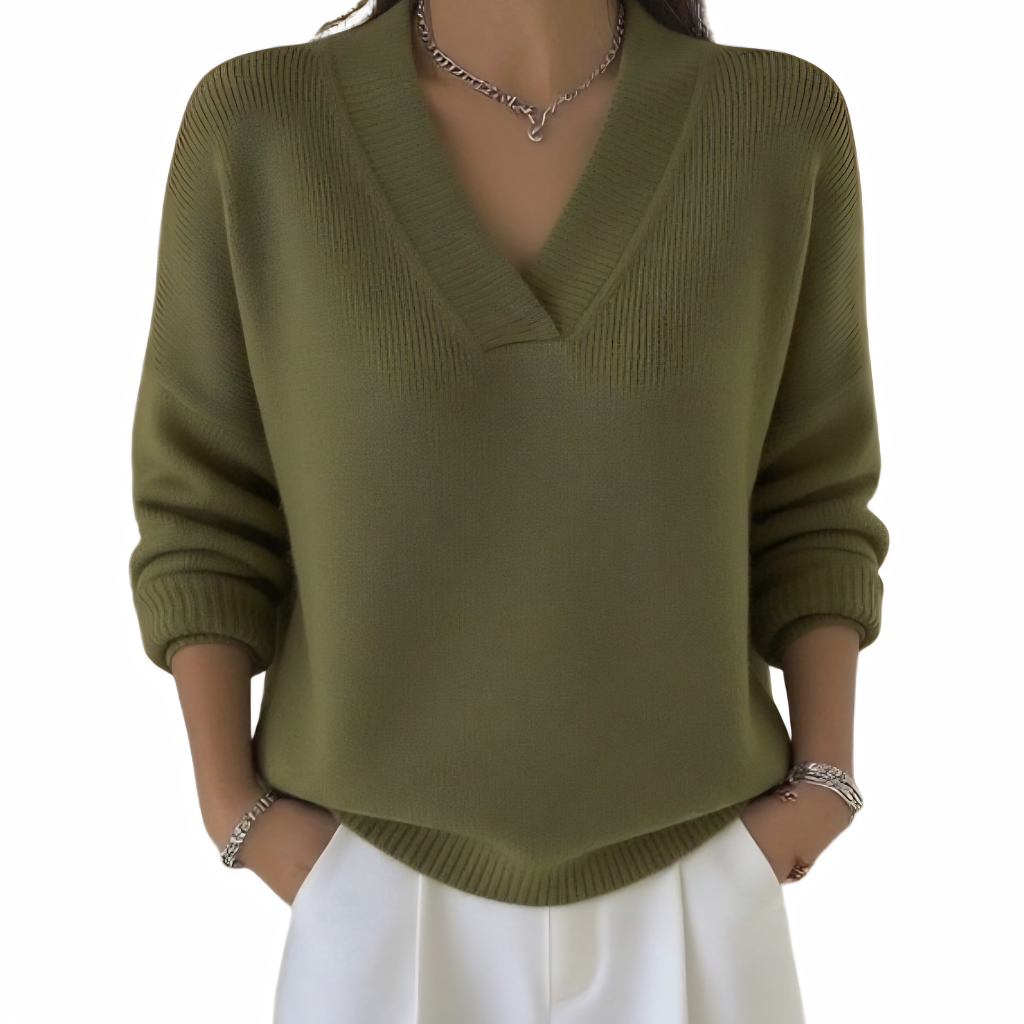 Maggie Effortless V-Neck Jumper