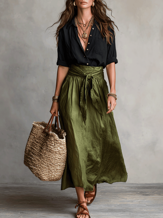 Calista Boho Chic Skirt Set