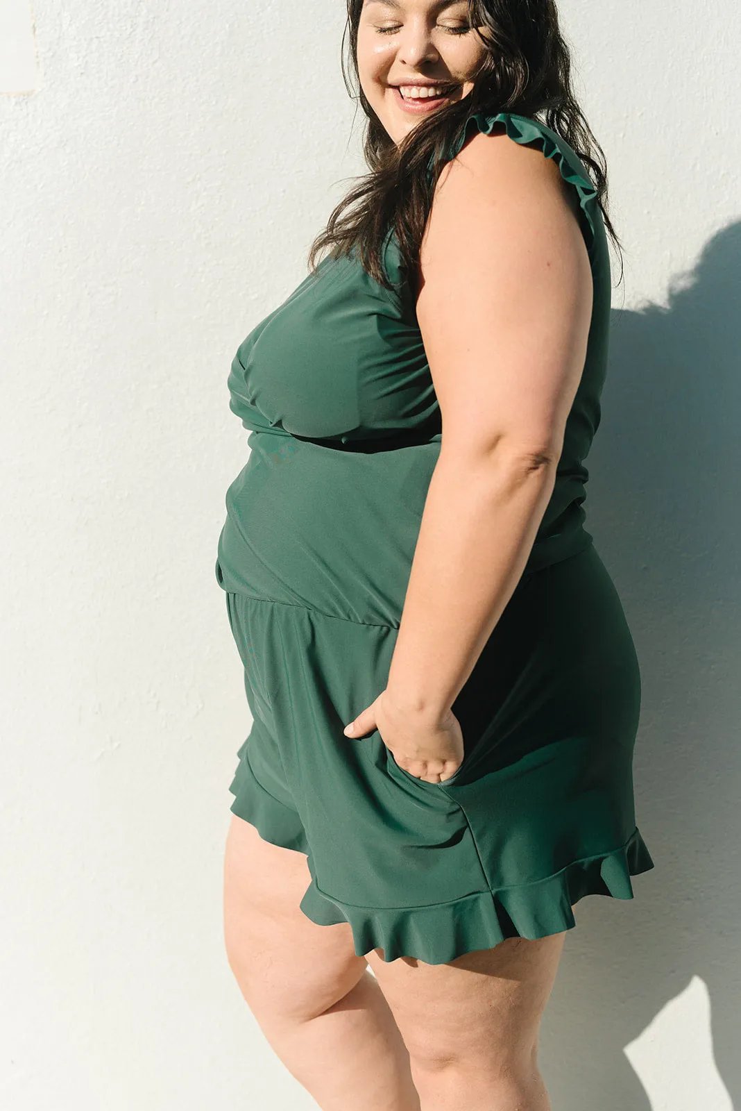 Alivia Sculpt & Support Ruffle Swimsuit