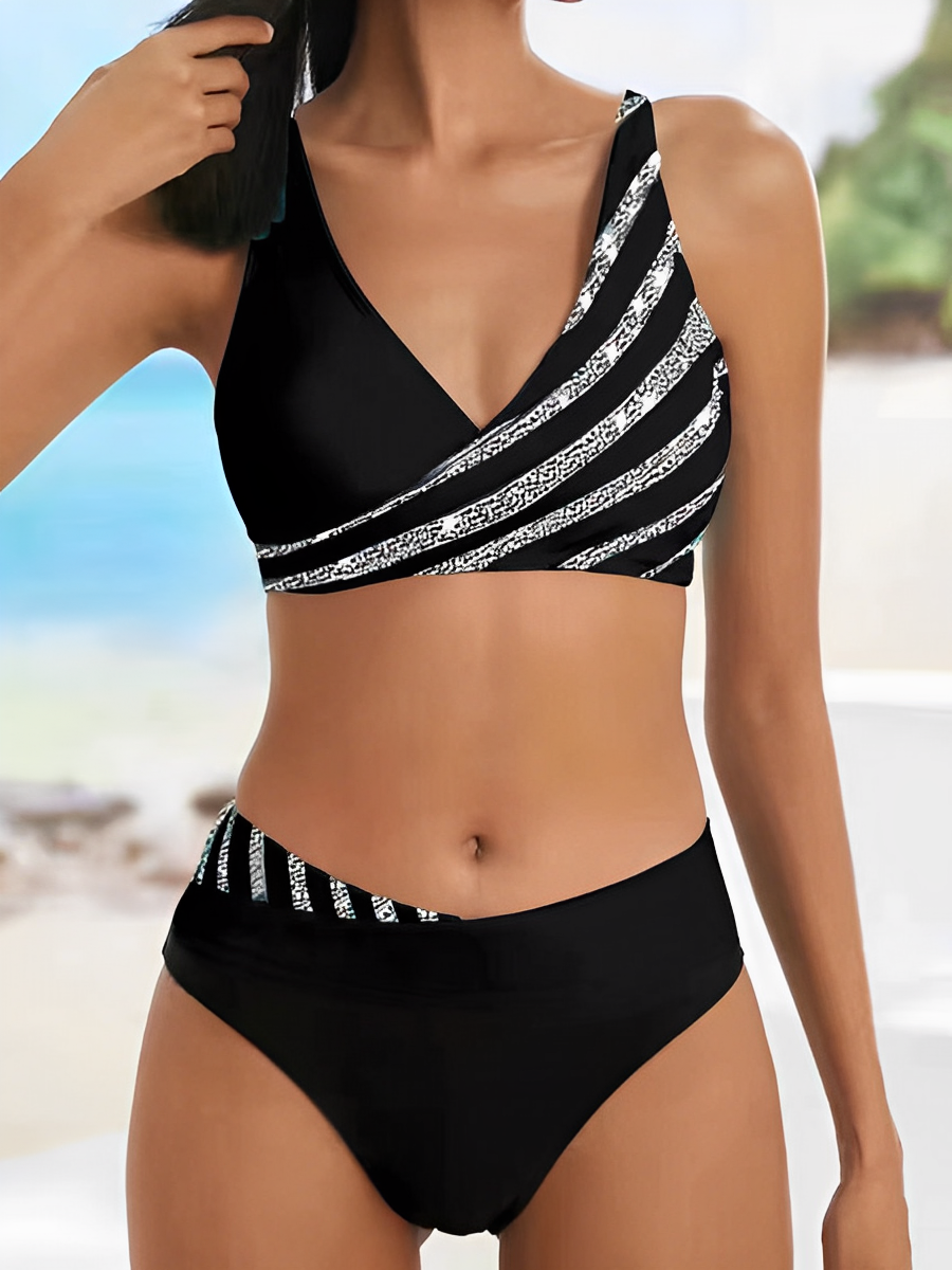 Hecuba Luxe Striped Bikini
