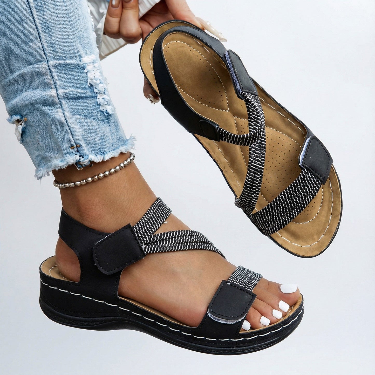 Lylia Orthopaedic Comfort Sandals — view 5