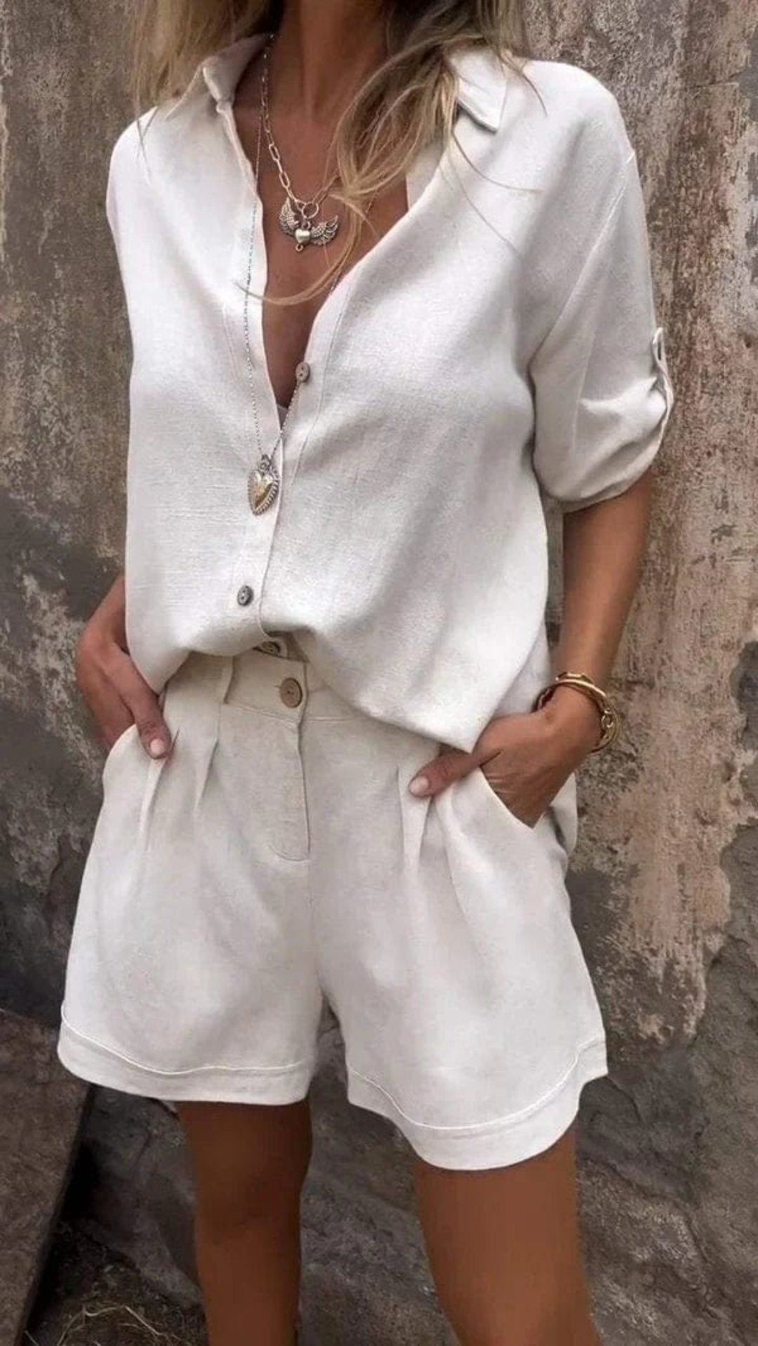 Darcy Linen Blend Set