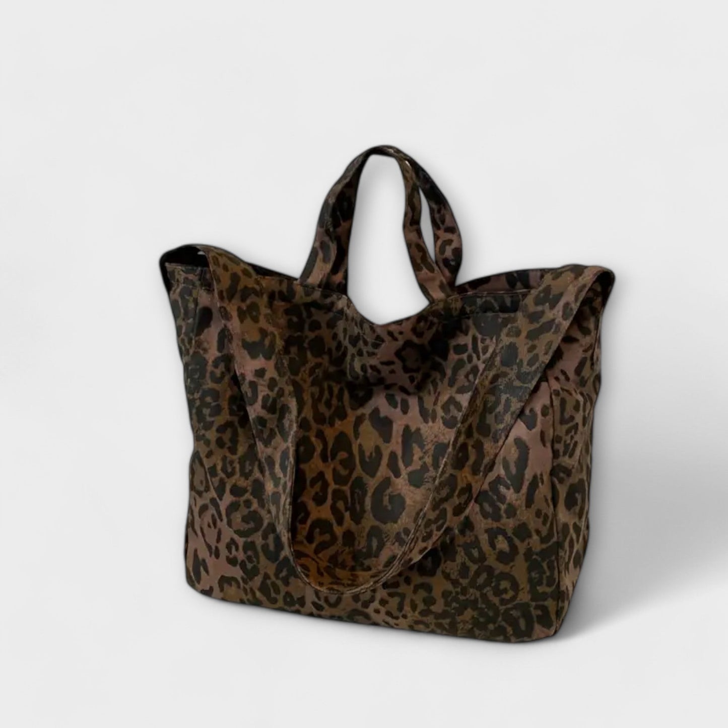 Collete Stylish Leopard Print Tote