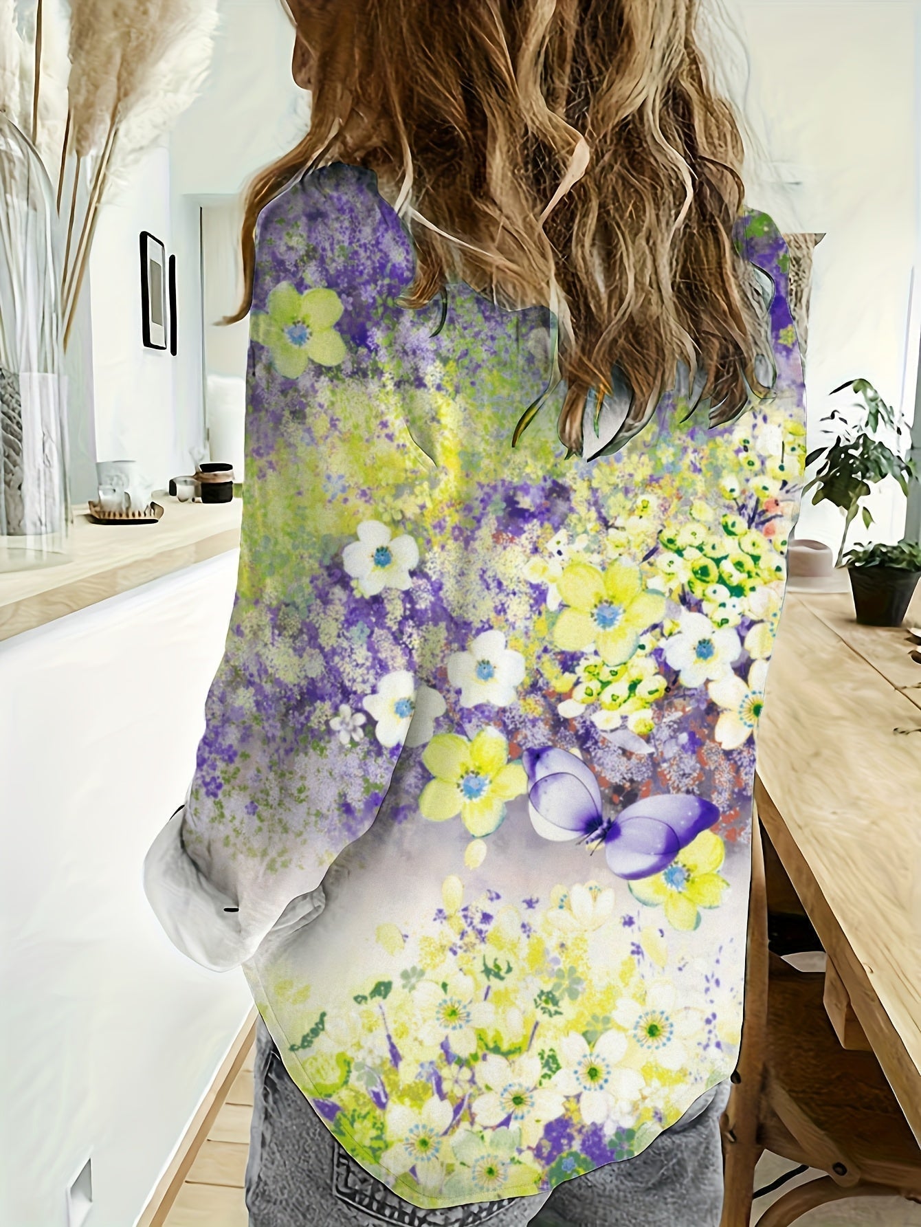 Melanie Floral Boho Blouse