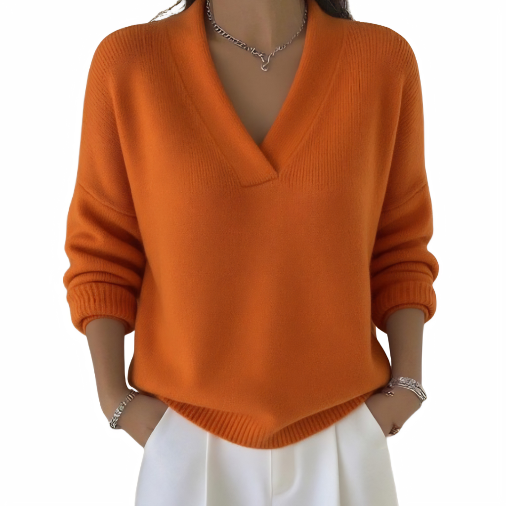Maggie Effortless V-Neck Jumper