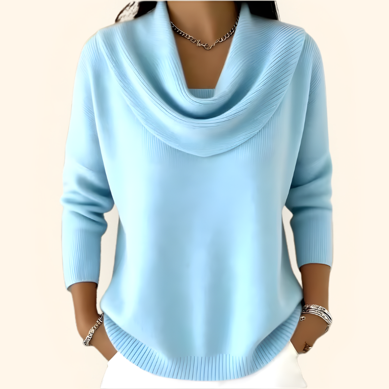 Gwen Elegant Collared Sweater