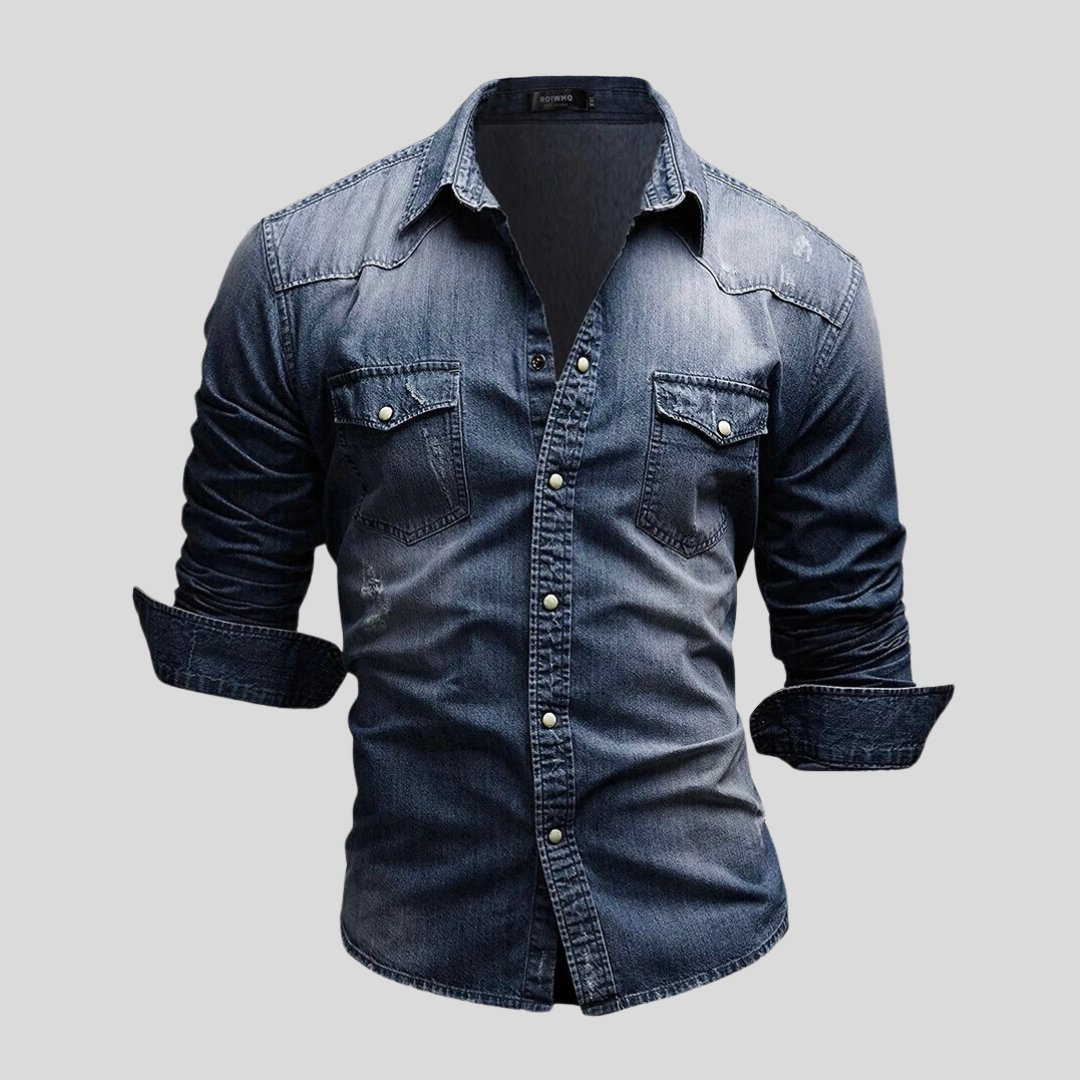 Lemar Casual Denim Men's Shirt