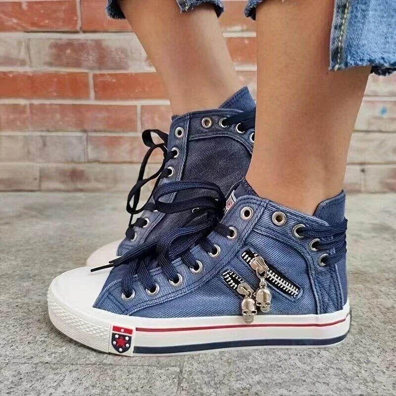 Mazie Denim Sneakers
