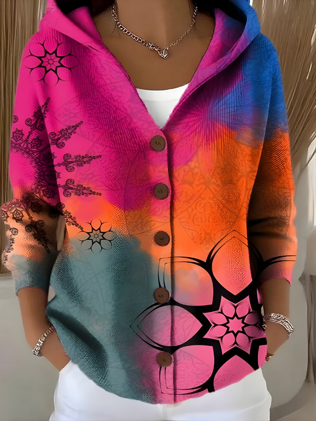 Gillian Artistic Warm Long Cardigan