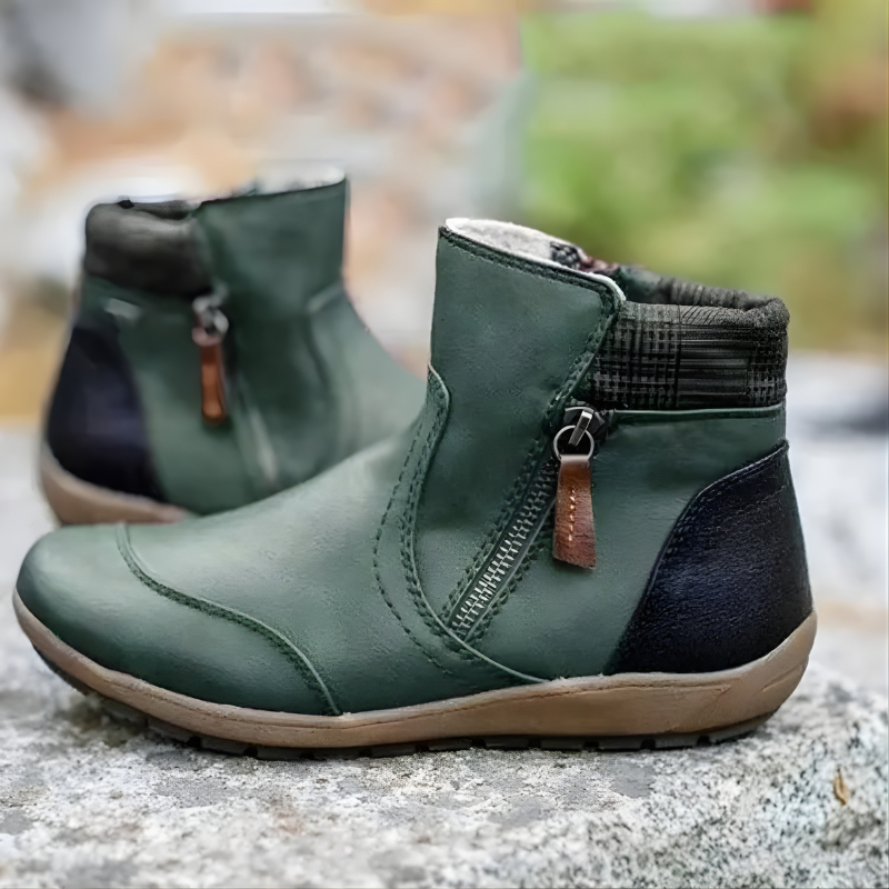 Moira Premium Zipper Orthopaedic Waterproof Boots