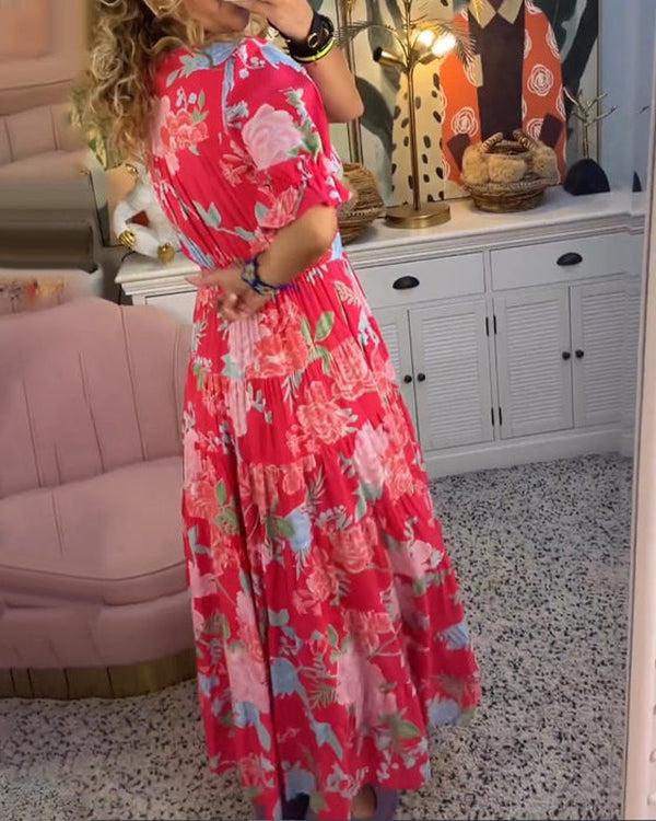Bristol Vibrant Floral Dress