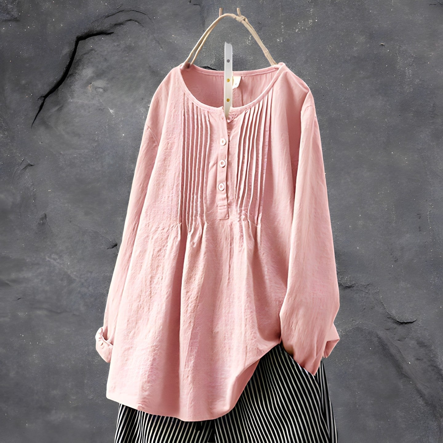 Cora Tummy Covering Tunic Blouse