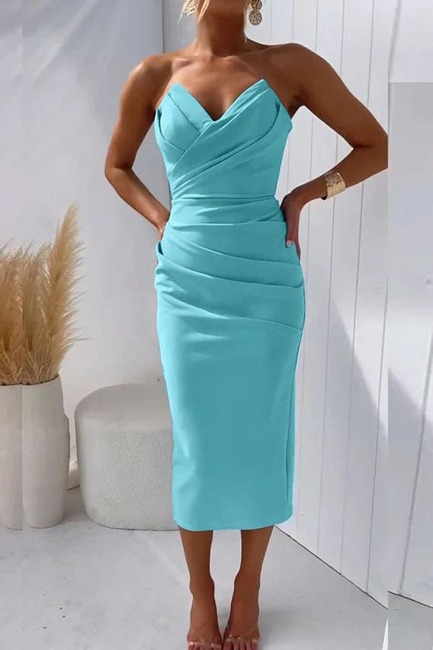 Effie Elegant Bustier Dress