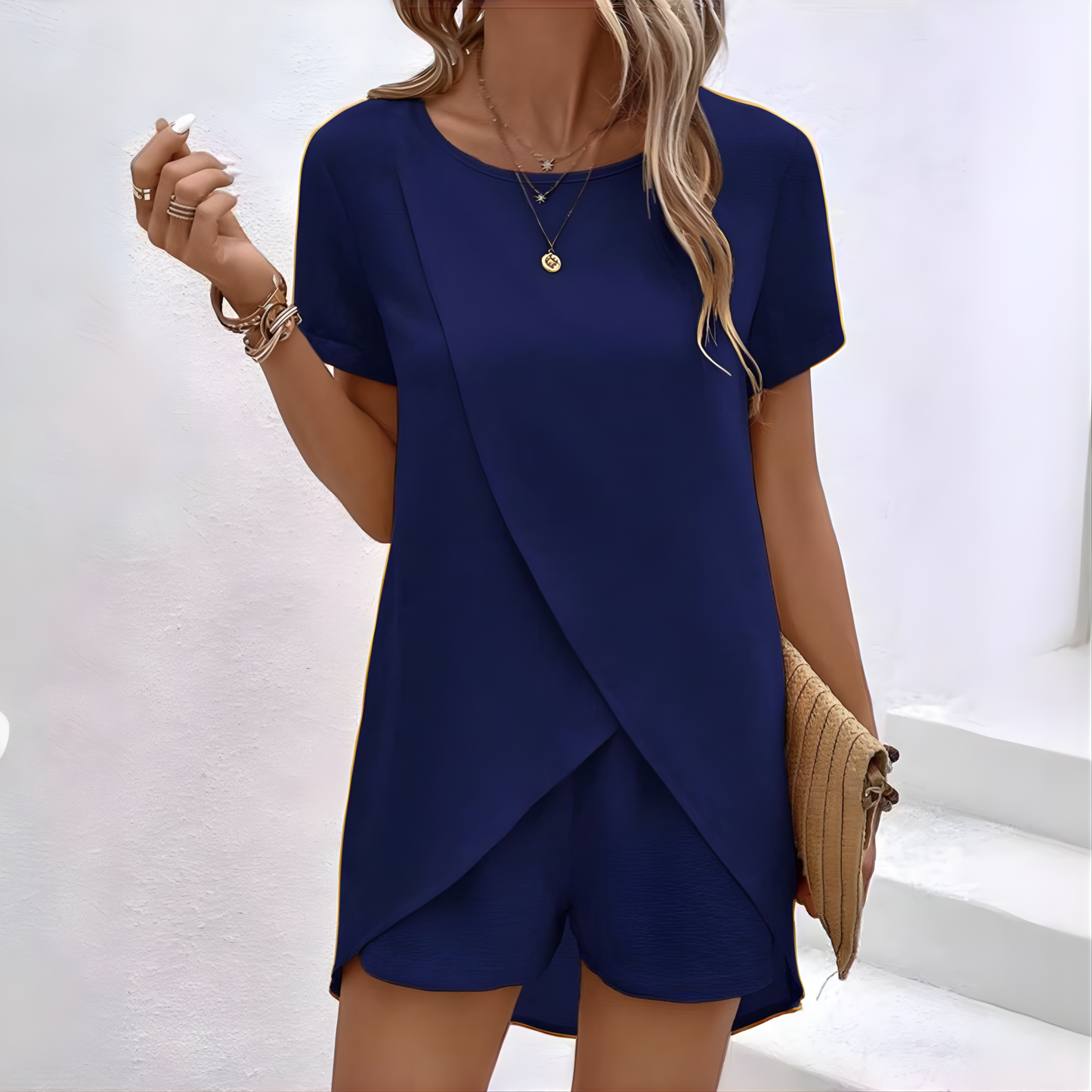 Rebecca Elegant Summer Co-ord Lounge Set