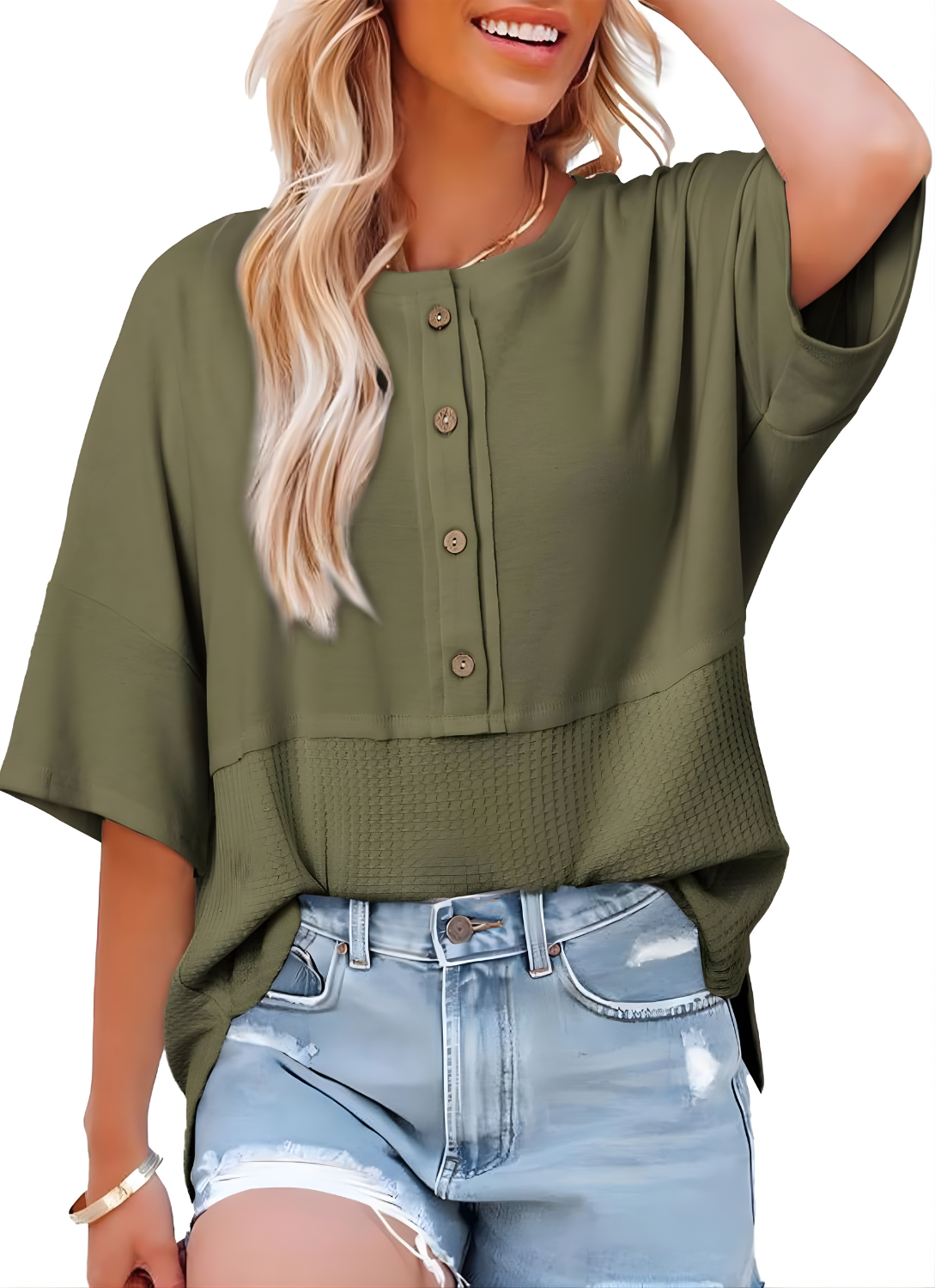 Hazel Casual Button-Down Shirt