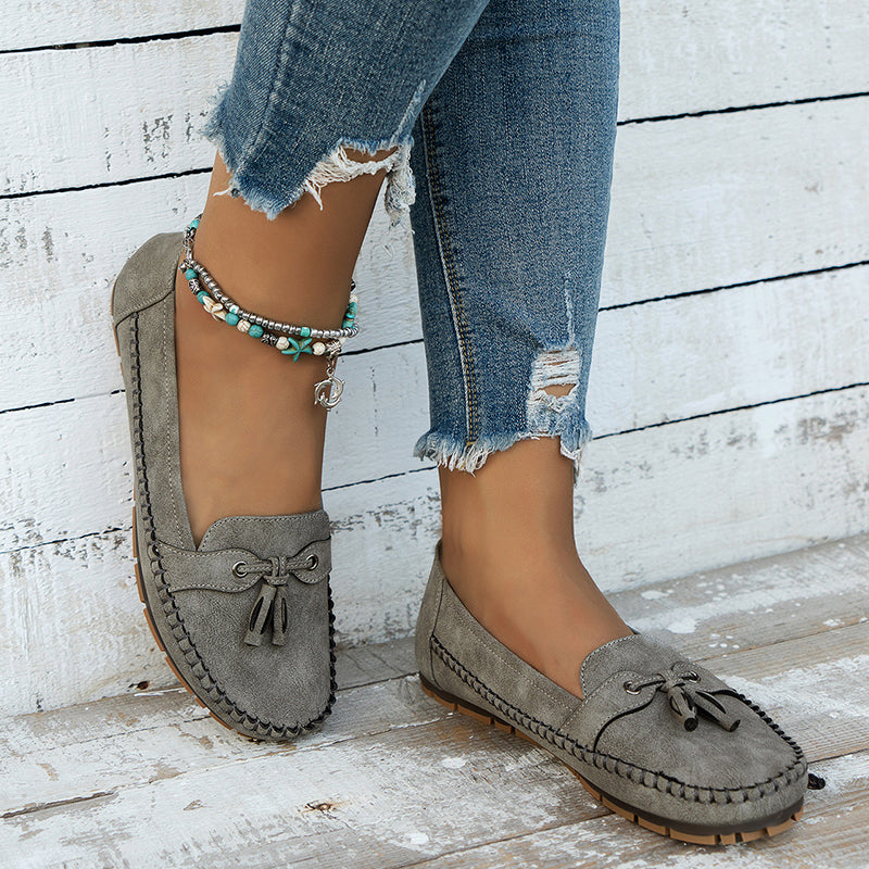 Madilyn Casual Tassel Moccasins