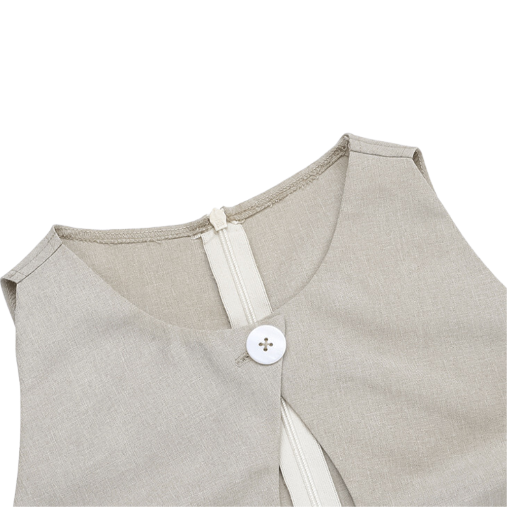Giulia Linen Dress with 2 handy pockets