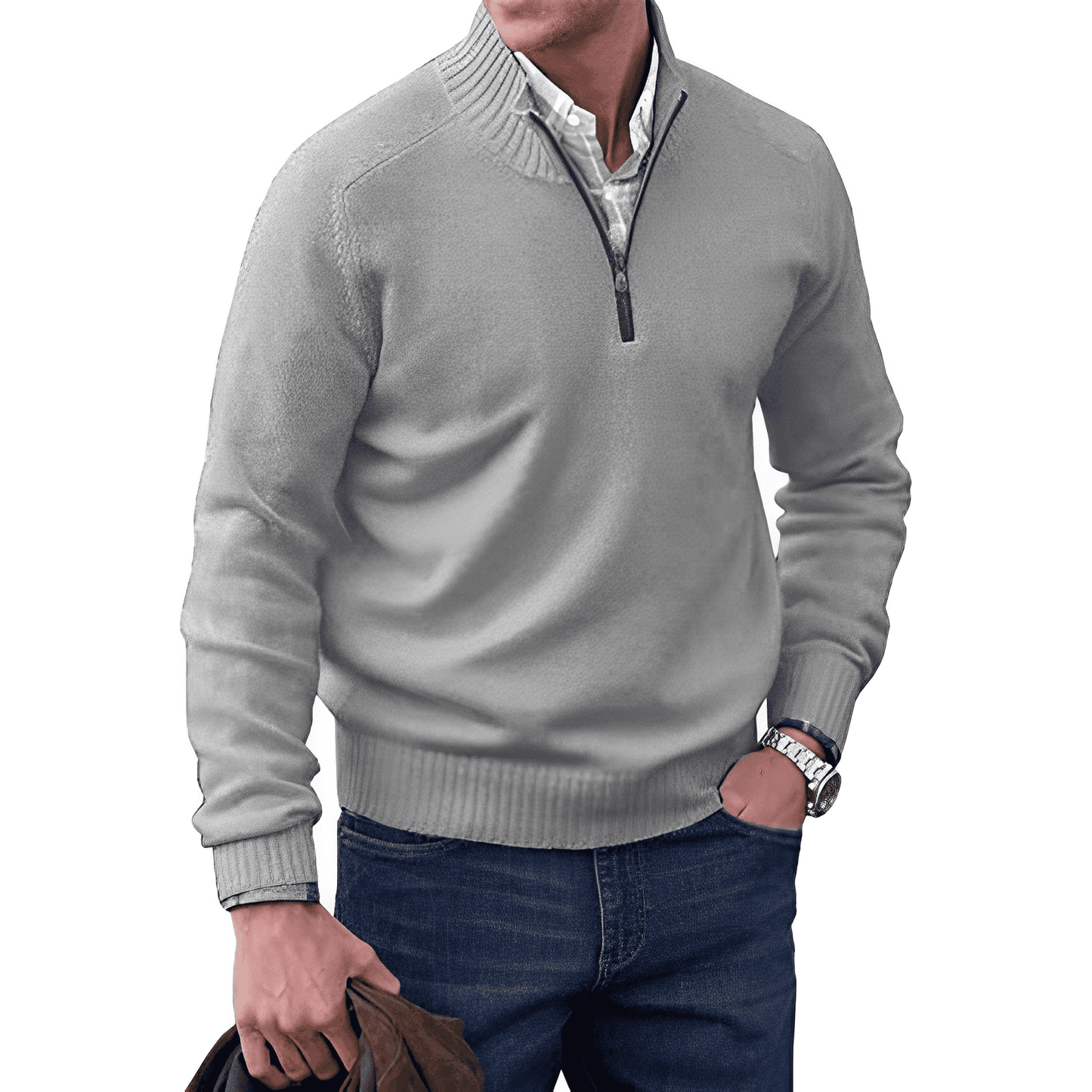 Thierry Zippered Sweater