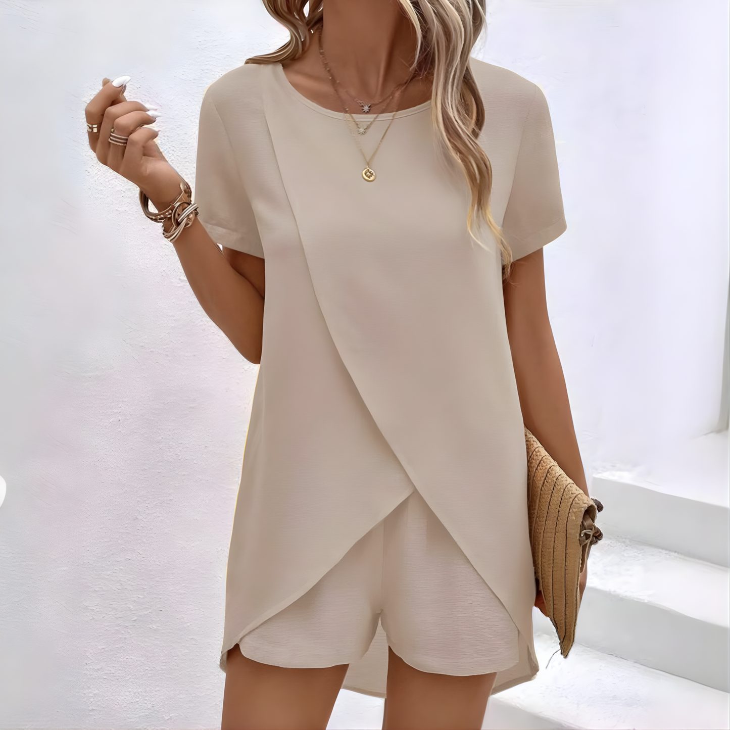 Rebecca Elegant Summer Co-ord Lounge Set