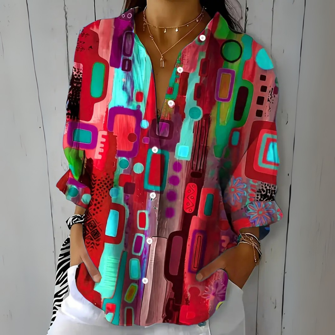 Catalina Chic Blouse For Timeless Elegance
