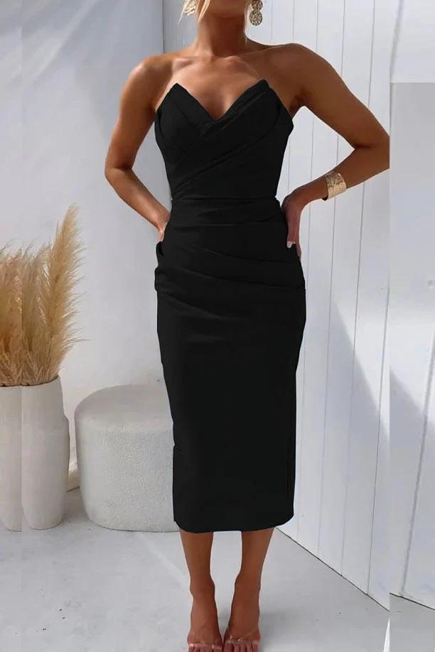 Effie Elegant Bustier Dress