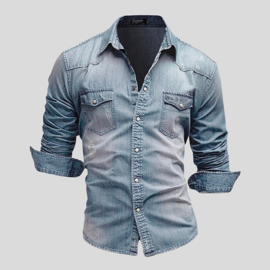 Lemar Casual Denim Men's Shirt