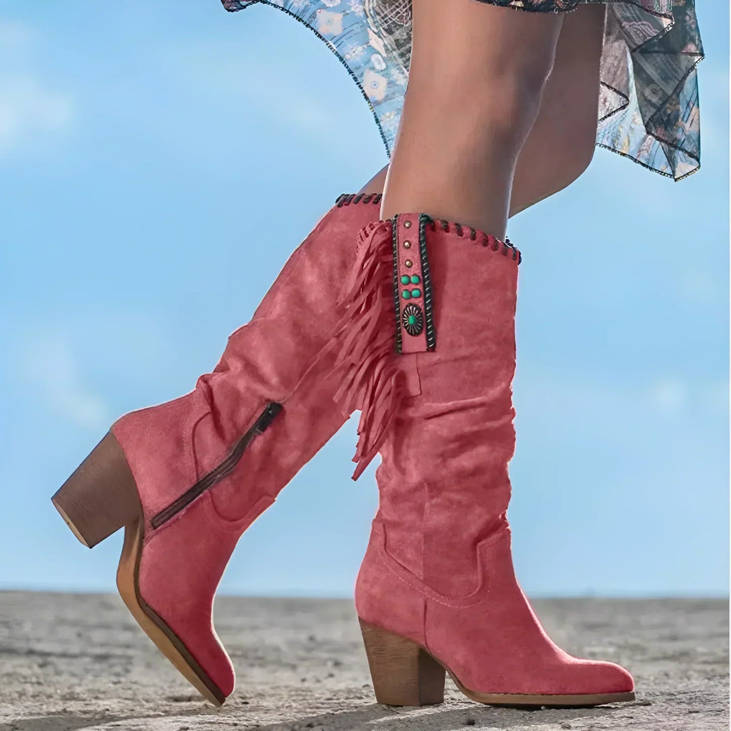 Yasmin Orthopaedic Leather Boots