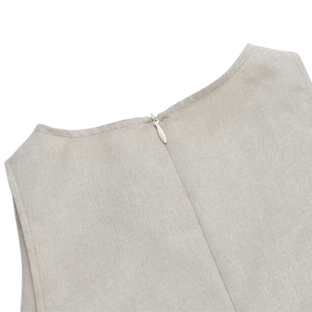 Giulia Linen Dress with 2 handy pockets
