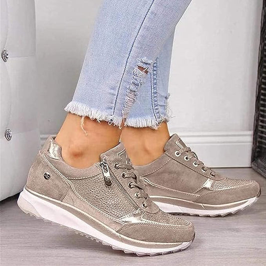 Gabri Zip-Up Orthopaedic Sneakers