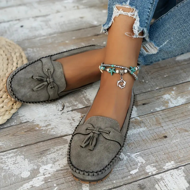 Madilyn Casual Tassel Moccasins
