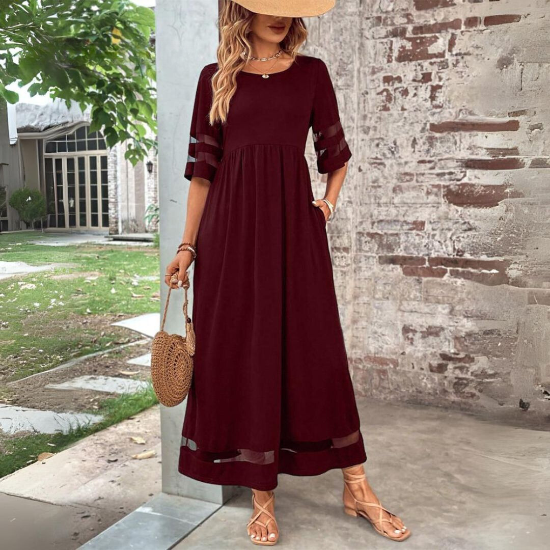 Arianna Flattering Midi Dress