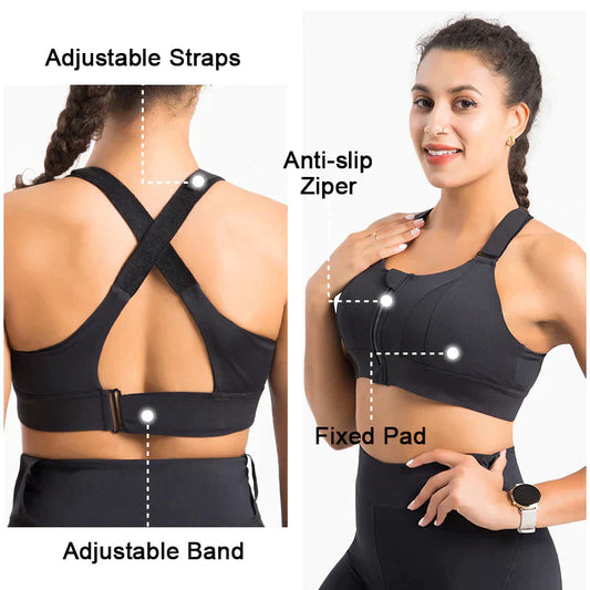 TitanGrip Sports Bra High Support