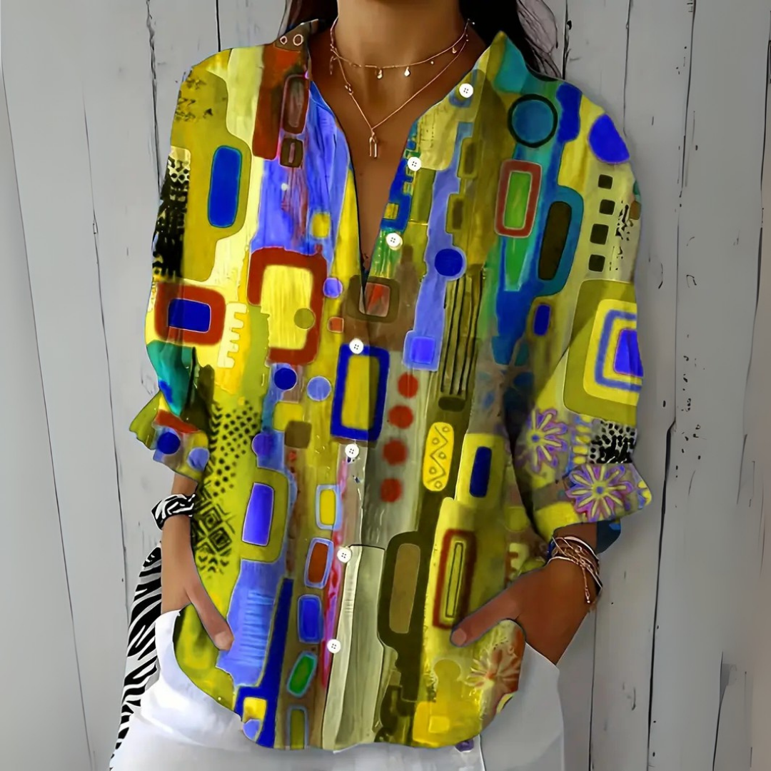Catalina Chic Blouse For Timeless Elegance