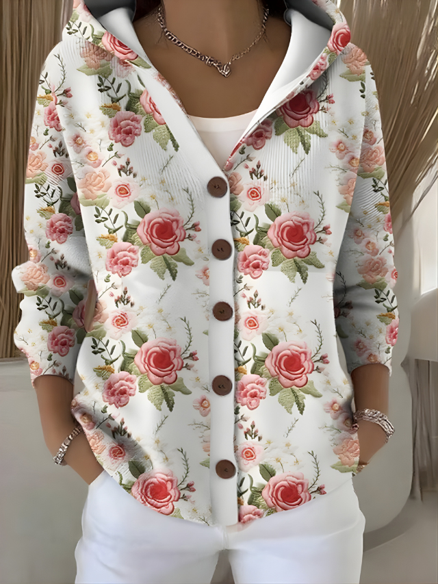 Gillian Artistic Warm Long Cardigan