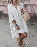 Harmony Effortless Chic Cotton-Linen Tunic Dress